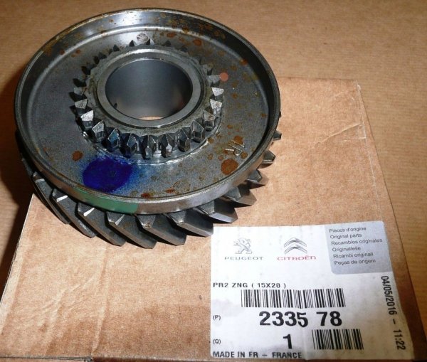 ORIGINAL Gangzahnrad Citroen Peugeot C4 C5 208 407 BE4 15X28 233578