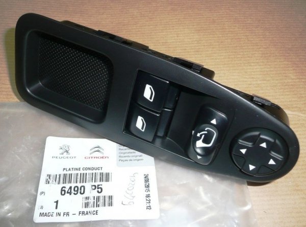 Original Schalter Fensterheber Taste Jumpy Expert Scudo III 6490P5