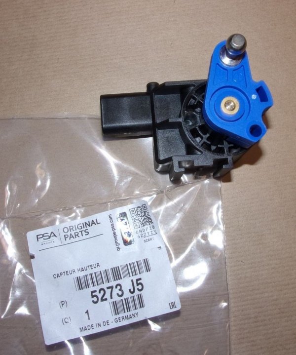 ORIGINAL Federwegsensor Citroën C5 III C6 hinten links 5273J5