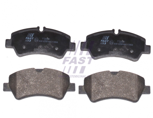 BREMSBELÄGE FORD TRANSIT 13> HINTEN OHNE SENSOR
