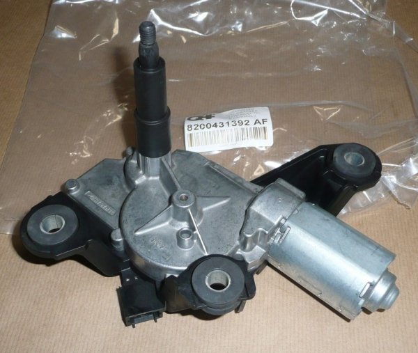 Original Wischermotor hinten für Renault Kangoo II mit Flügeltüren , 8200431392