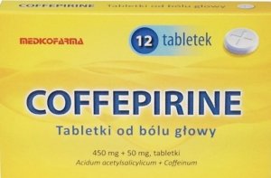 Coffepirine Tabletki od bólu głowy 12 tabletek