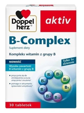 Doppelherz aktiv B-Complex, 30 kapsułek