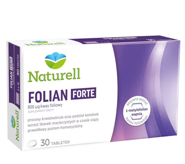 Naturell Folian Forte 30 Tabletek