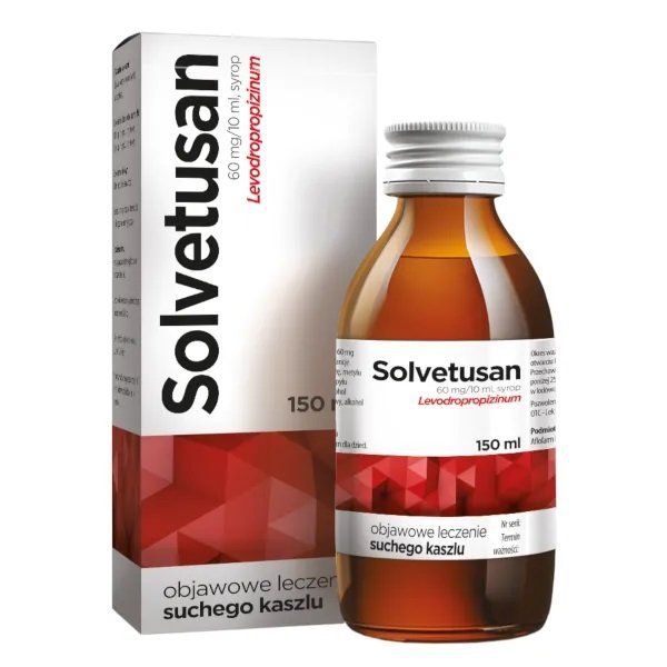 Solvetusan 60 mg/10ml Syrop 150ml