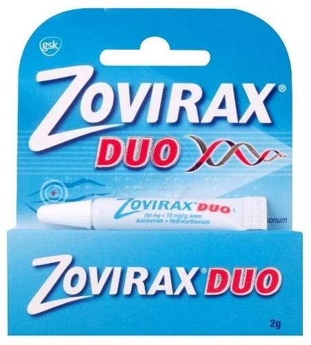 ZOVIRAX DUO krem 2g