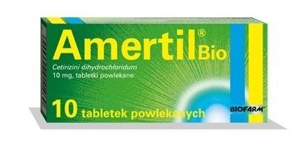 AMERTIL Bio 0,01 x 10 tabletek