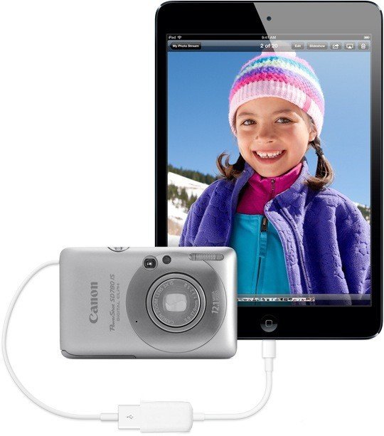 Lightning to USB Camera Adapter do iPad Air Air 2 iPad mini