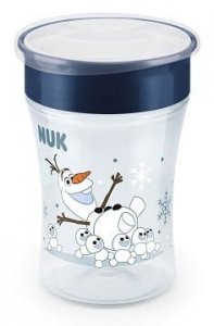 NUK Kubek Niekapek 360 Magic Cup 8m+ Frozen Boy 230 ml