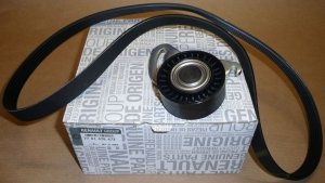 Original  Kit de Courroie Trapézoïdale Renault Clio II, Dacia Logan 1.5 dCi, Renault Megane II, Renault Kangoo, Renault Clio III
