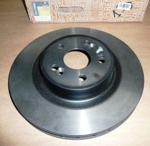 Original  Disque de frein Renault Megane II RST avant 1 pièce ventilée ,  7701208130