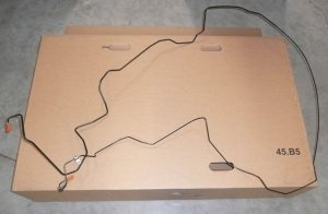Hydraulikleitung Citroen C5 III (x7) arrière, 9807562180, hydraulikschlauch, oilleitungg, amortisseur hydraulique