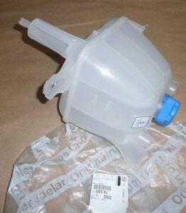Réservoir d'expansion, liquide de refroidissement Peugeot Boxer Citroen Jumper 09- , 1323KJ , 1323.KJ , 1306.F8 , 1306F8 , 13585