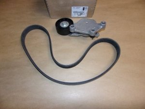 Ensemble de courroie trapézoïdale Citroën C2, Citroën C3, Citroën C4 1.6 HDI  ,  1613844180