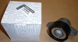 Bras tendeur de courroie trapézoïdale à nervures pour RENAULT Megane Clio Kangoo Espace DACIA Logan Duster mot. 1.4,1.6 + a/c 82