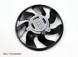 Original  VENTILATEUR DE RADIATEUR RENAULT TRAFIC 01- PETIT 285MM, 7701069899
