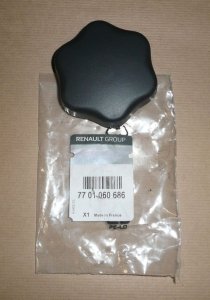 Original  Bouton de réglage du siège Renault Clio III ,  7701060686