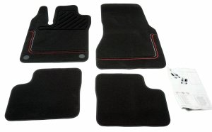Tapis de sol en velours d'origine Renault Twingo III, 8201721137