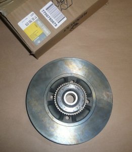 Original  Disque de frein Renault Clio II, Renault Megane, Renault 19 I, II arrière 1 pièce ABS48 ,  7700780078