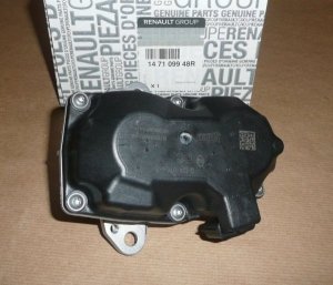 Vanne EGR Renault d'origine Trafic Mégane Espace 1.6DCI 130/160 ch, 147109948R