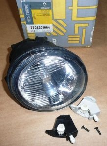 Original  Feu antibrouillard droit Renault Kangoo ,  7701205664