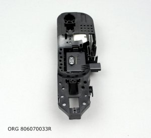 Original  POIGNÉE Renault MEGANE 08- NOIRE INTÉRIEURE GAUCHE AVANT, 806070033R