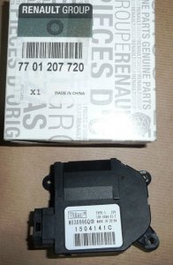 Original  Moteur de volet de ventilation Renault Megane II 1.5dci Scenic II, Grand Scenic 02|} avec climatisation automatique 1.
