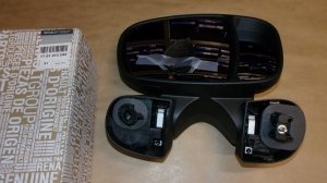 Original  Rétroviseur latéral Renault Trafic II 01|} droit commande manuelle ,  7701473243