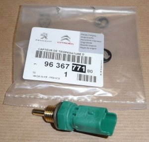 Original  Capteur de température d'eau Citroën C3, Citroën C5, Citroën C8, Peugeot Expert, Peugeot 307 , 9636777180