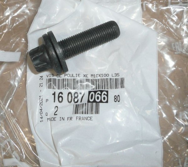 BOULON DE POULIE DE DISTRIBUTION Citroën C4 3 1.2 16V ,  1608706680