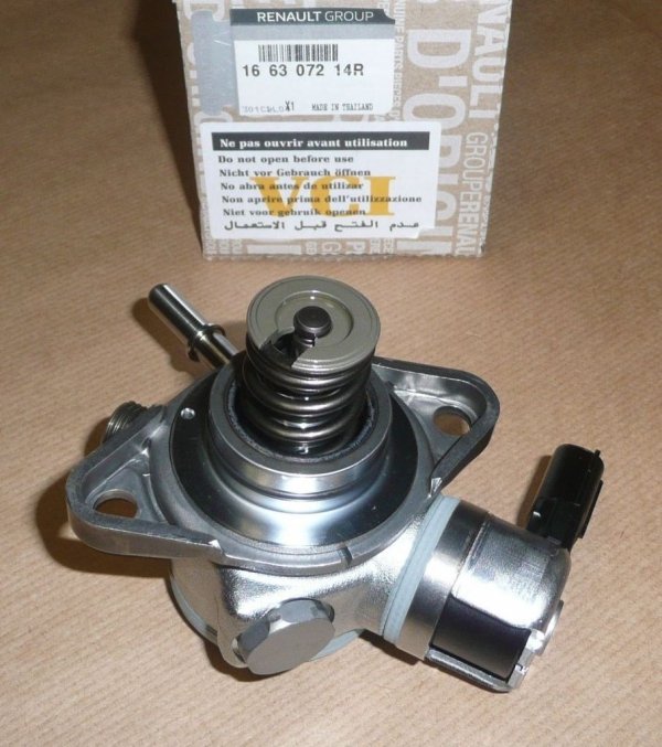 Pompe à carburant haute pression d'origine Renault 1.2 TCE, 166307214R, 8201437992, 166307214R