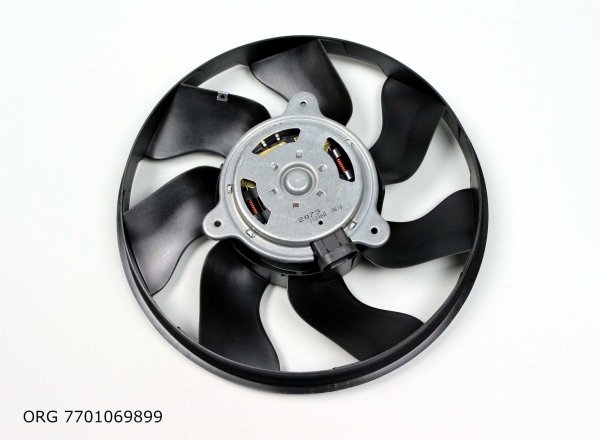 Original  VENTILATEUR DE RADIATEUR RENAULT TRAFIC 01- PETIT 285MM, 7701069899