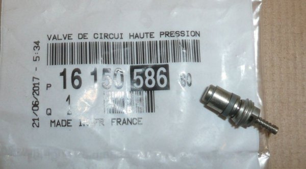 Soupape de conduite de climatisation Citroën C-Elysée  ,  1615058680