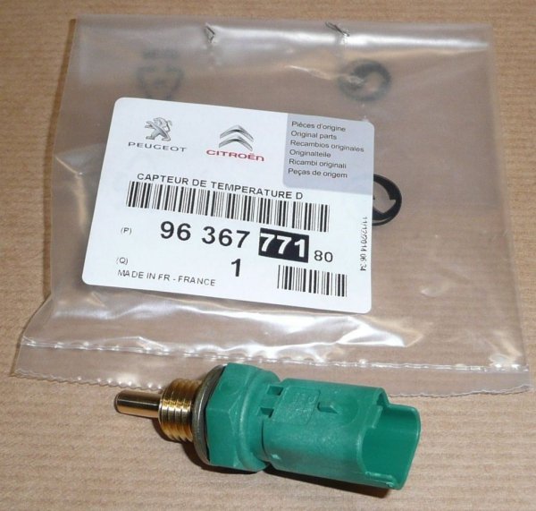 Original  Capteur de température d'eau Citroën C3, Citroën C5, Citroën C8, Peugeot Expert, Peugeot 307 , 9636777180