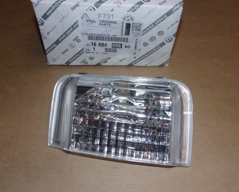 Original  Clignotant Citroën Jumper III droit Peugeot Boxer III orange sans ampoule ,  1688409680