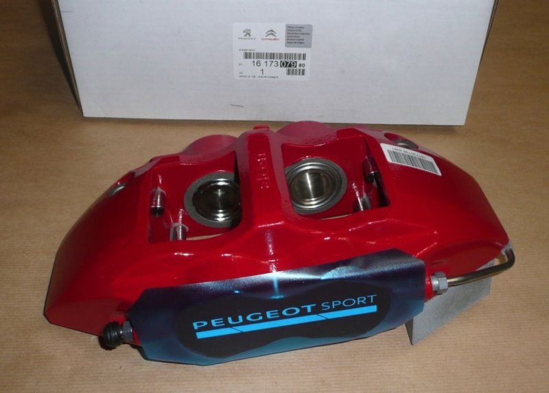 ÉTRIER DE FREIN avant droit pour Peugeot 308 II (T9) 508 II (R8) 1617307980, 1617307980