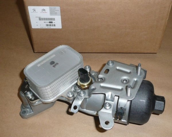 original refroidisseur d'huile filtre à huile Citroën Berlingo C3 2 3 Peugeot Expert 1.6 BlueHDi, 9801622280