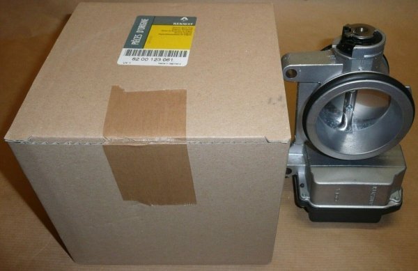 Original corps de papillon Laguna II Megane I Clio II Thalia Kangoo 1.4-2.0 16V, 8200123061,  8200063652 ,  8200083206 , 8200051274 , 7701474709 , 8200061066 , 8200059268 , 8200063662