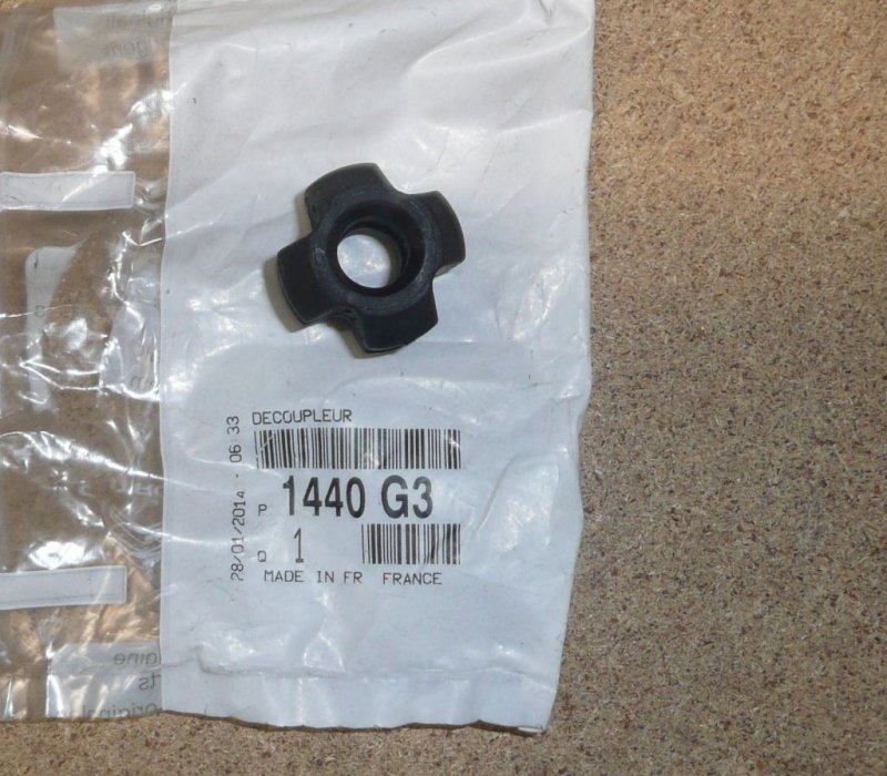 Rondelle de vis du boîtier du filtre à air Citroën C5, 1440.G3, 1440G3