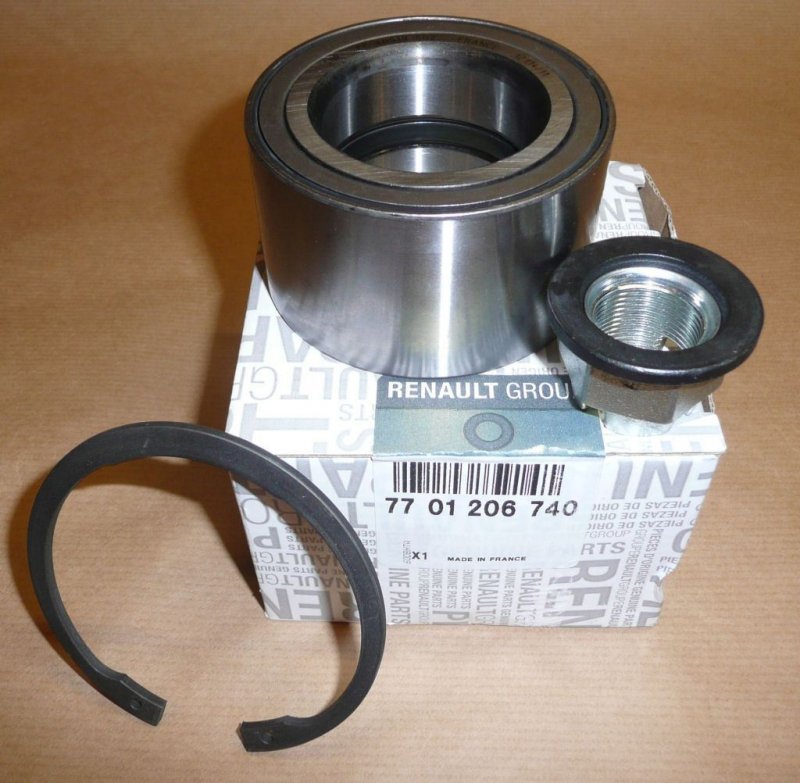 Original  Roulement de roue avant Renault Master II, III 84x49x48 02-10 roues-16 ,  7701206740