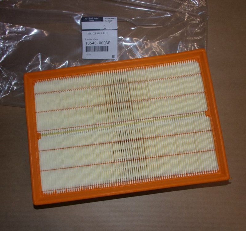 Filtre à air Renault Master III, 1654600Q3E, 