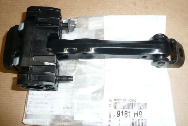 Bande d'arrêt de porte avant d'origine pour Citroën C4 I jusqu'à année modèle 09.2010 (4 portes), 9181H9, 9181.H9