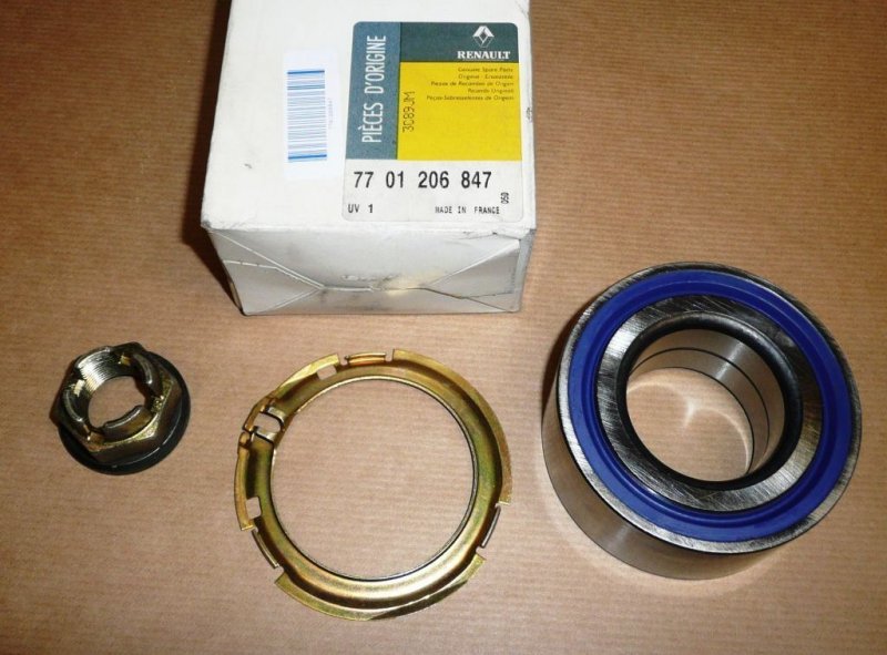 Original  Roulement de roue avant Renault Trafic II ,  7701206847