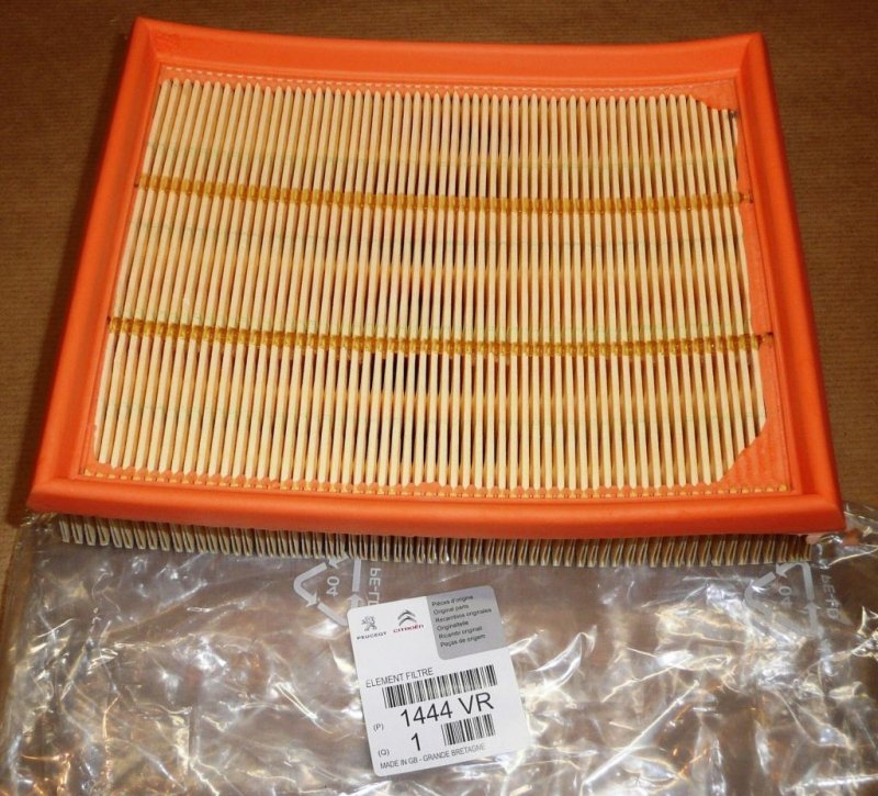 Filtre à air Citroën Xsara II, Peugeot 206 1.9D/2.0 16V, 1444.VR, 1444VR