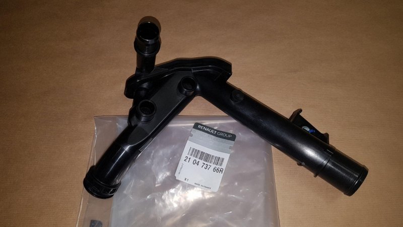 Conduite d'eau Renault Clio II, III, Kangoo, 210473766R,