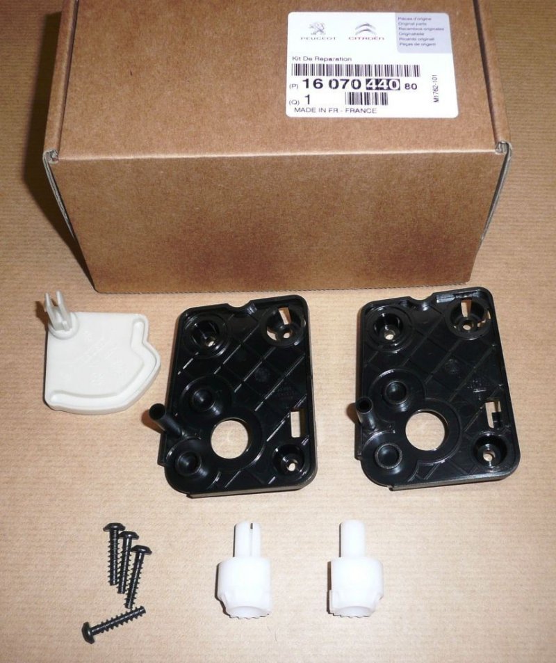 KIT DE RÉPARATION DE VOLETS DE SOUFFLAGE Citroën C4 ,  1607044080