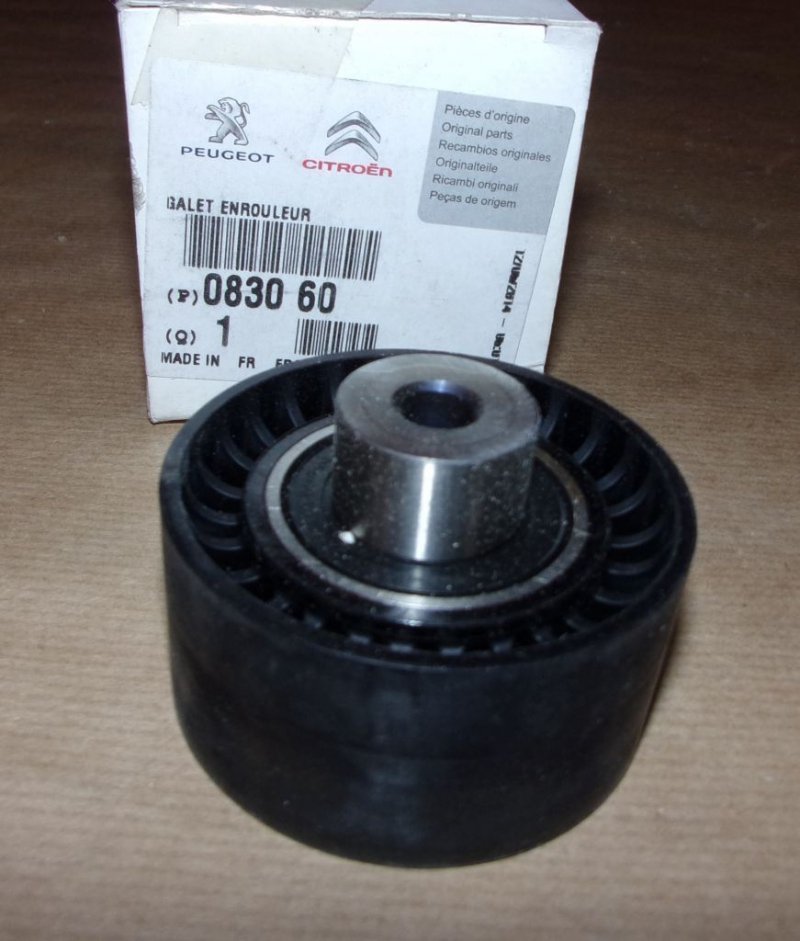 Rouleau de guidage de distribution Citroën C2, Citroën C3 1.4 16V, 0830.60, 083060