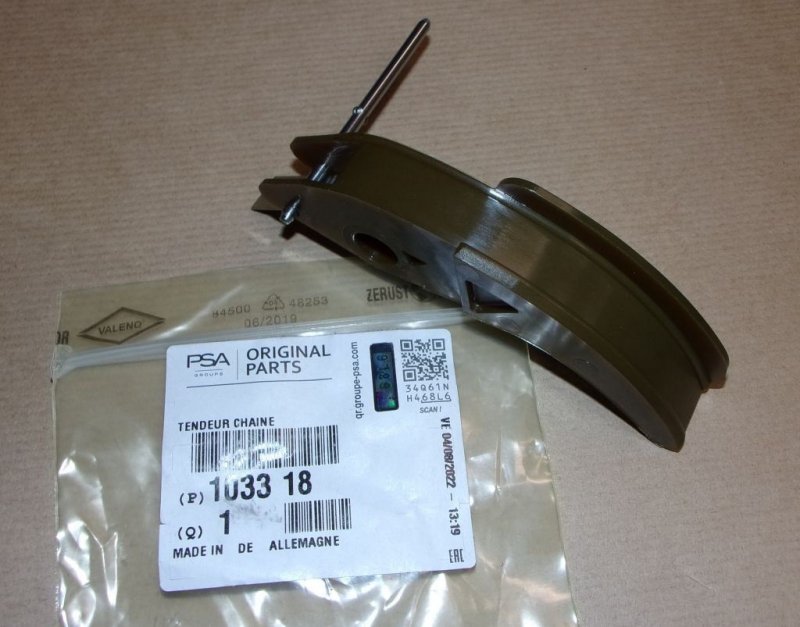 Tendeur de chaîne de distribution Citroën Jumper III 2.2 HDI, 1033.18, 103318