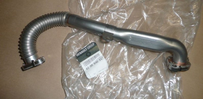 Original  Conduit de recirculation des gaz d'échappement Renault Espace V Renault Espace IV, Laguna II, III, Latitude, Koleos I, II, Megane II, III, Trafic II, III, Talisman, Vel Satis 2.0DCI , 8200940347