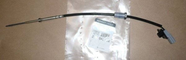Sonde de température des gaz d'échappement d'origine derrière le fap pour Renault 1.5 dci 41cm , 226404490r